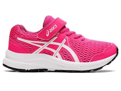 Asics Contend 7 Tekaški Čevlji Otroški Roza Bele | SI3440-941