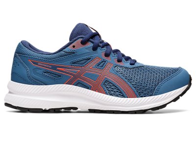 Asics Contend 8 Športne Superge Otroški Azurno Roza | SI6806-916