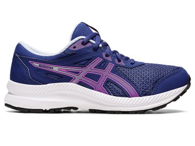 Asics Contend 8 Športne Superge Otroški Modre Vijolične | SI1733-794