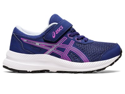 Asics Contend 8 Športne Superge Otroški Modre Vijolične | SI8004-320