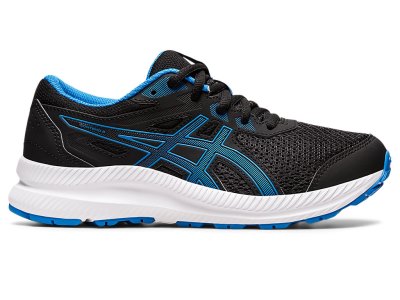 Asics Contend 8 Športne Superge Otroški Črne Modre | SI7668-954