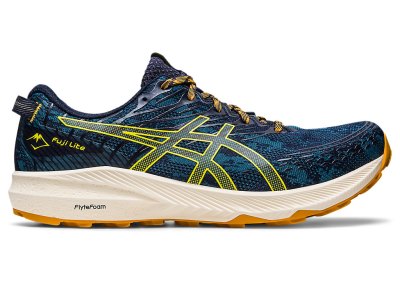 Asics Fuji Lite 3 Tekaški Čevlji Moški Turkizna Zlate Rumene | SI2850-493