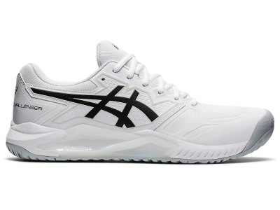 Asics Gel-challenger 13 Teniški Copati Moški Bele Črne | SI8583-206