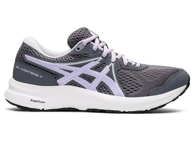 Asics Gel-contend 7 (D) Tekaški Čevlji Ženske Sive Vijolične | SI0145-208