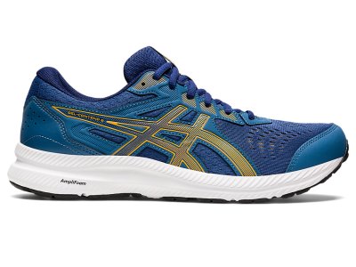 Asics Gel-contend 8 Tekaški Čevlji Moški Azurno Rumene | SI5780-492