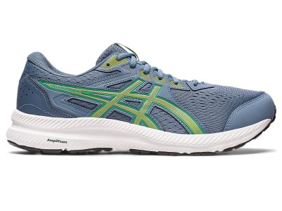 Asics Gel-contend 8 Tekaški Čevlji Moški Sive Modre Svetlo Zelene | SI9753-877