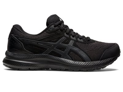 Asics Gel-contend 8 Tekaški Čevlji Ženske Črne Sive | SI3399-063