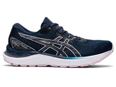 Asics Gel-cumulus 23 Tekaški Čevlji Ženske Modre Srebrne | SI0276-689