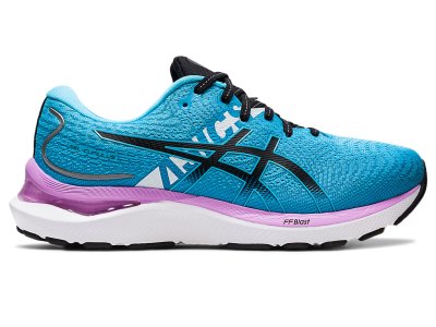 Asics Gel-cumulus 24 Ekiden Tekaški Čevlji Ženske Svetlo Turkizna Črne | SI8491-445