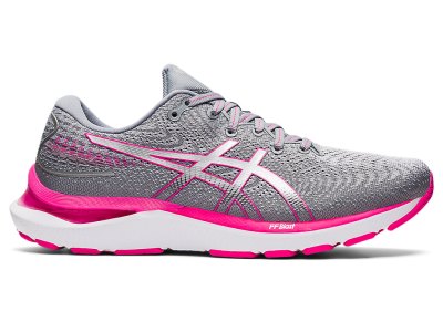 Asics Gel-cumulus 24 Tekaški Čevlji Ženske Sive Roza | SI9331-508