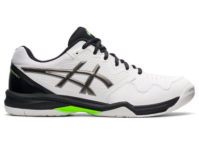 Asics Gel-dedicate 7 Teniški Copati Moški Bele Črne | SI4604-396