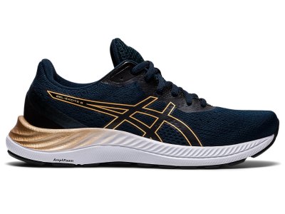 Asics Gel-eXCite 8 (D) Tekaški Čevlji Ženske Modre Rumene | SI7820-016