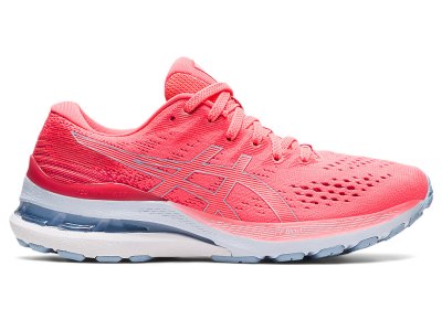 Asics Gel-kayano 28 Tekaški Čevlji Ženske Koralne Svetlo Modre | SI3415-826