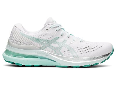 Asics Gel-kayano 28 Tekaški Čevlji Ženske Bele Zelene | SI6545-567