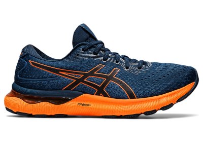 Asics Gel-nimbus 24 Tekaški Čevlji Moški Modre Oranžne | SI0273-813