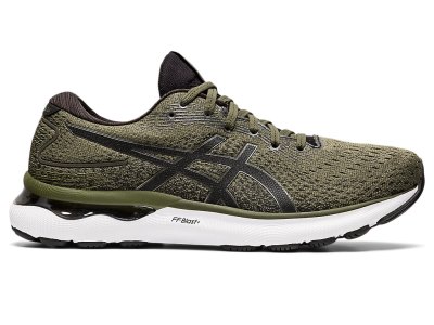 Asics Gel-nimbus 24 Tekaški Čevlji Moški Olivno Zelene Črne | SI5977-252