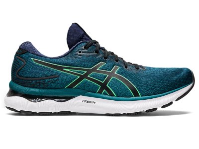 Asics Gel-nimbus 24 Tekaški Čevlji Moški Temno Zelene Turkizna | SI7624-903