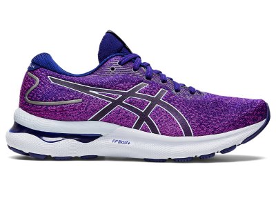 Asics Gel-nimbus 24 Tekaški Čevlji Ženske Vijolične Svetlo Modre | SI1595-715