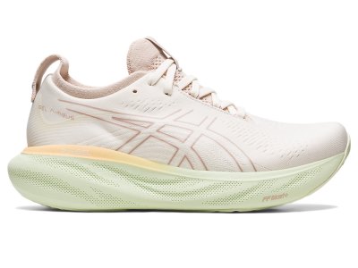 Asics Gel-nimbus 25 Tekaški Čevlji Ženske Kremna Svetlo Koralne | SI3970-882