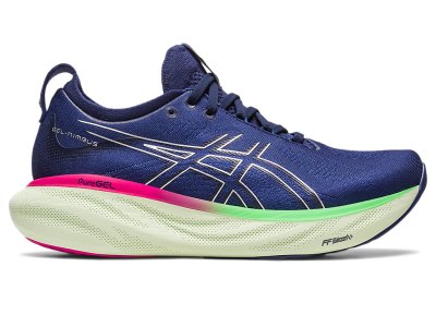 Asics Gel-nimbus 25 Tekaški Čevlji Ženske Indigo Modre Srebrne | SI7841-135