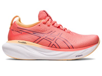 Asics Gel-nimbus 25 Tekaški Čevlji Ženske Koralne Vijolične | SI9541-524