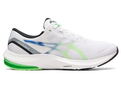 Asics Gel-pulse 13 Tekaški Čevlji Moški Bele Svetlo Zelene | SI2369-338