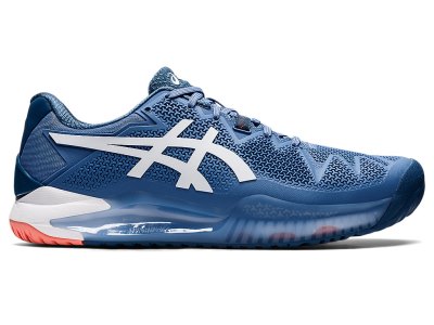 Asics Gel-resolution 8 (2E) Teniški Copati Moški Modre Bele | SI5425-284