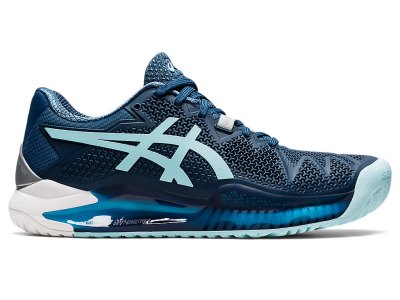 Asics Gel-resolution 8 (D) Teniški Copati Ženske Svetlo Indigo Modre | SI5031-096