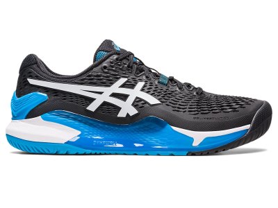 Asics Gel-resolution 9 Teniški Copati Moški Črne Bele | SI2706-488