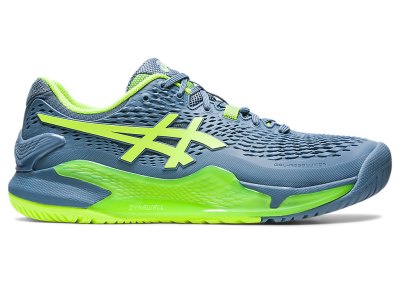 Asics Gel-resolution 9 Teniški Copati Moški Sive Modre Zelene | SI7032-755