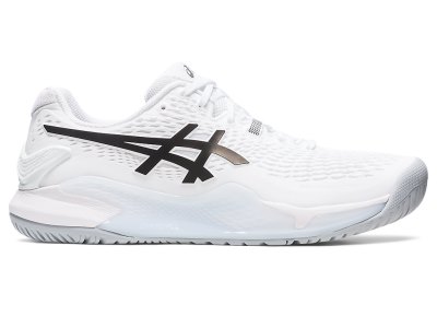 Asics Gel-resolution 9 Teniški Copati Moški Bele Črne | SI7444-183