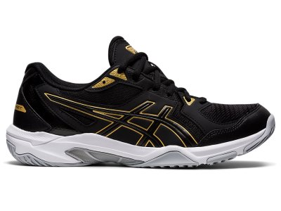 Asics Gel-rocket 10 Odbojkarski Čevlji Moški Črne Zlate | SI1552-699