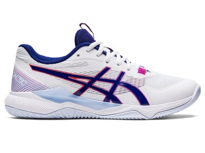 Asics Gel-tactic Odbojkarski Čevlji Ženske Bele Modre | SI0884-562