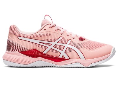 Asics Gel-tactic Odbojkarski Čevlji Ženske Roza Bele | SI2021-094