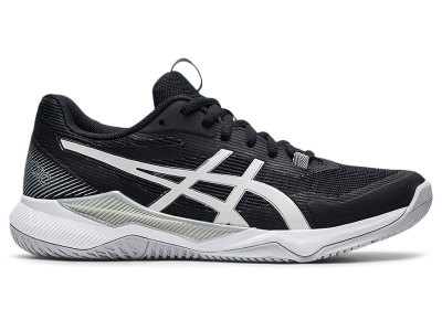 Asics Gel-tactic Odbojkarski Čevlji Ženske Črne Bele | SI6136-615