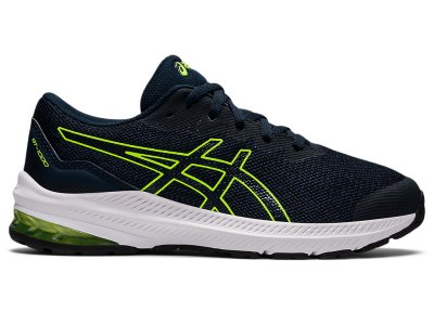 Asics Gt-1000 11 Športne Superge Otroški Modre Zelene | SI0830-202