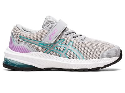 Asics Gt-1000 11 Športne Superge Otroški Sive Zelene | SI6903-922