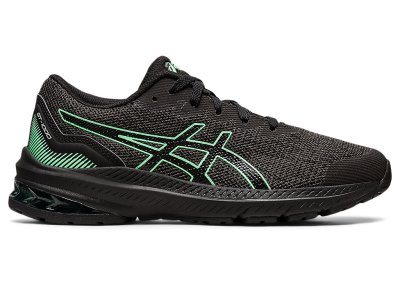 Asics Gt-1000 11 Športne Superge Otroški Temno Sive Turkizna | SI1543-328