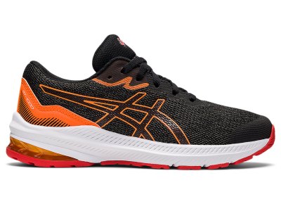 Asics Gt-1000 11 Športne Superge Otroški Temno Sive Rdeče | SI8795-280