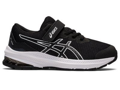 Asics Gt-1000 11 Športne Superge Otroški Črne Bele | SI2497-607