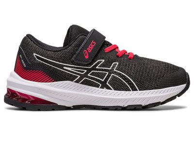 Asics Gt-1000 11 Športne Superge Otroški Črne Rdeče | SI3776-844