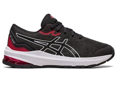 Asics Gt-1000 11 Športne Superge Otroški Črne Rdeče | SI7823-198