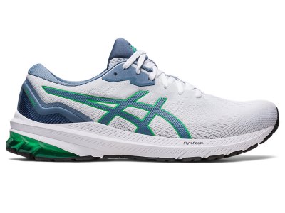 Asics Gt-1000 11 Tekaški Čevlji Moški Bele Sive Modre | SI2341-052