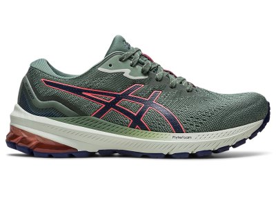 Asics Gt-1000 11 Tr NatuRE Bathing Tekaški Čevlji Ženske Olivno Zelene Koralne | SI8477-503