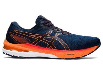 Asics Gt-2000 10 Tekaški Čevlji Moški Modre Oranžne | SI8647-418