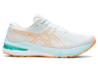 Asics Gt-2000 10 Tekaški Čevlji Ženske Svetlo Modre Oranžne | SI4275-890