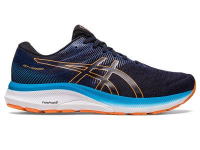 Asics Gt-4000 3 (2E) Tekaški Čevlji Moški Črne Oranžne | SI1179-760