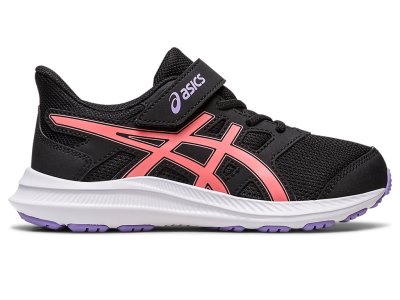 Asics Jolt 4 Športne Superge Otroški Črne Koralne | SI3392-490