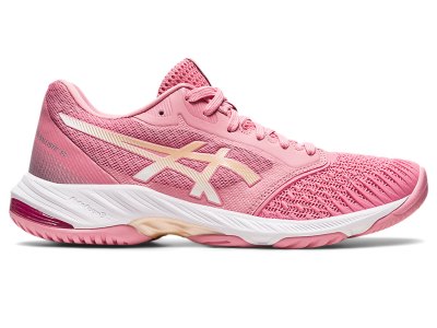 Asics Netburner Ballistic FF 3 Odbojkarski Čevlji Ženske Roza Rumene | SI0781-696