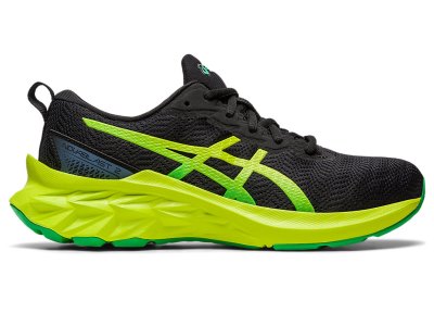 Asics Novablast 2 Športne Superge Otroški Črne Svetlo Zelene | SI9472-616